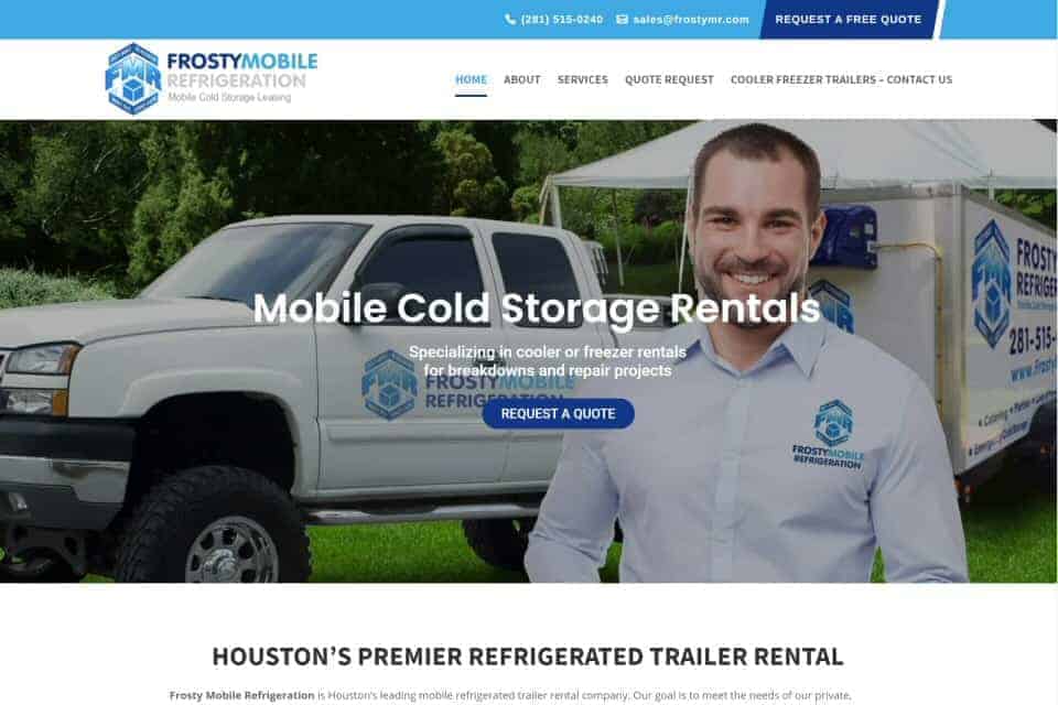 Frosty Mobile Refrigeration by Maso 1445 Chalet
